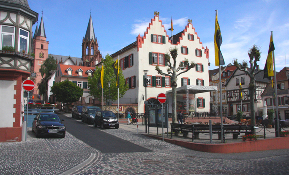 Fahrt nach Oppenheim